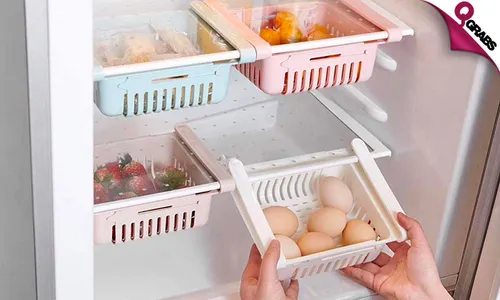 Expandable Fridge Storage Baskets!